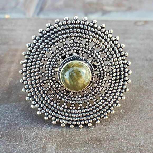 ***$15 Sale*** New Labradorite Silver Ring. - Picture 3 of 16